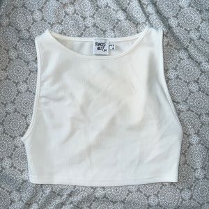 Princess Polly White Crop